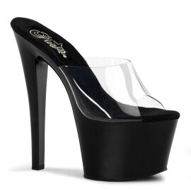 Pleaser SKY-301 Clear/Black EU-39 / US-9