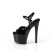 Pleaser PASSION-709 Plateau Sandalettes Patent Black EU-38 / US-8