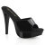 Fabulicious COCKTAIL-501 Platform Mules Black EU-39 / US-9