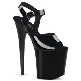 Pleaser FLAMINGO-808N Black (Jelly-Like) TPU/Black EU-38 / US-8