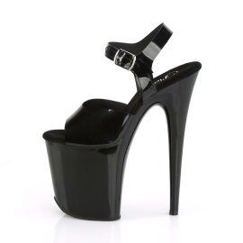 Pleaser FLAMINGO-808N Black (Jelly-Like) TPU/Black EU-38 / US-8