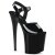 Pleaser FLAMINGO-808N Black (Jelly-Like) TPU/Black EU-38 / US-8