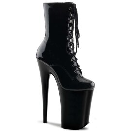 Pleaser INFINITY-1020 Black/Black EU-38 / US-8