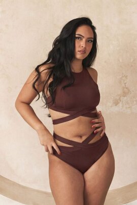 Lunalae Shorts Tara Cacao XS