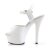 Pleaser KISS-209 White Patent/White EU-42 / US-12