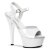 Pleaser KISS-209 White Patent/White EU-35 / US-5
