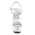 Pleaser KISS-209 White Patent/White EU-35 / US-5