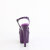 Pleaser ADORE-709GP Platform Sandalettes Patent Glitter Dark Purple EU-42 / US-12