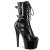 Pleaser ADORE-1043 Plateau Ankle Boots Patent Black EU-40 / US-10