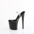 Pleaser NAUGHTY-808 Platform Sandalettes Clear Black EU-39 / US-9