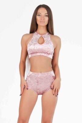 i-Style Top Eclipse Velvet Rosé S B-Stock