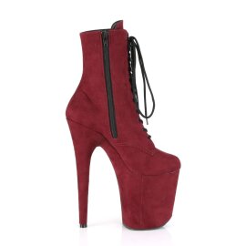 Pleaser FLAMINGO-1020FS Burgundy Faux Suede/Burgundy Faux Suede EU-36 / US-6