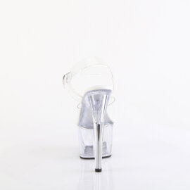 Pleaser ADORE-708VL Platform Sandalettes Clear EU-43 / US-13