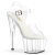 Pleaser ADORE-708VL Platform Sandalettes Clear EU-43 / US-13