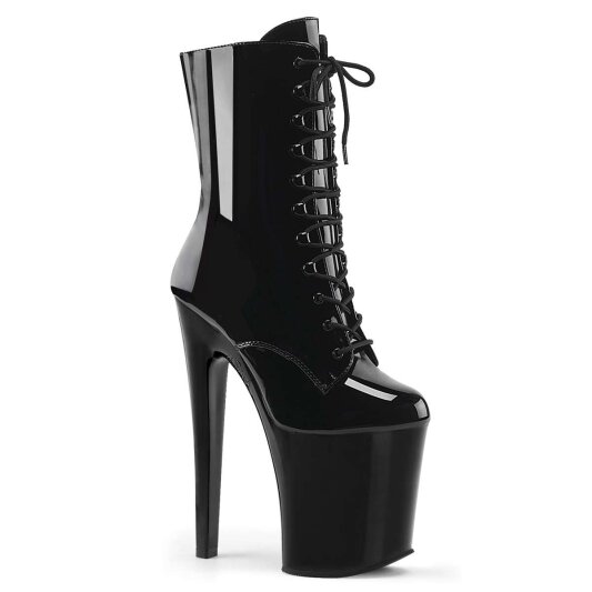 Pleaser XTREME-1020 Black Patent/Black EU-37 / US-7