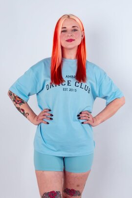 AMBR Designs Tee Dance Club Blue L