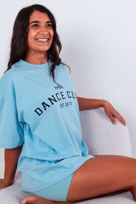 AMBR Designs Tee Dance Club Blue L