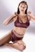 Polerina Top Nixa Maroon Sequin
