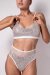 Polerina Top Nixa Silver Sequin