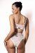 Polerina Shorts Nixa Silver Sequin