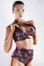 Polerina Top Bikini Wine/Silver Velvet