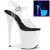 Pleaser FLAMINGO-808UV Clear/Neon White EU-36 / US-6