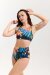 Pole Addict Shorts High Waist Exotic Flowers L
