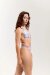 Pole Addict Bodysuit Conca Pink Peonies XS