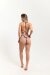 Pole Addict Bodysuit Conca Black White Snake
