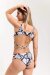 Pole Addict Shorts Capri Black White Snake