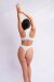 Lunalae Bodysuit Marina High Neck Zipper White S