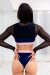 Les Polettes Bolero Naora Mesh Black