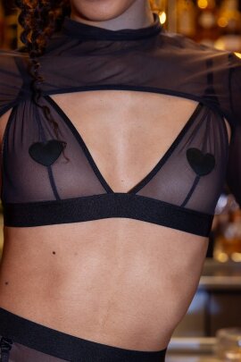 Les Polettes Bralette Naora Black