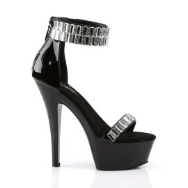 Pleaser KISS-269RS Black/Black EU-40 / US-10