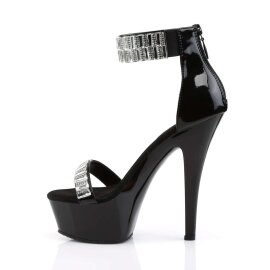 Pleaser KISS-269RS Black/Black EU-42 / US-12