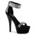 Pleaser KISS-269RS Black/Black EU-42 / US-12
