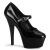 Pleaser KISS-280 Black Patent/Black EU-42 / US-12