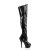Pleaser KISS-3010 Black Patent/Black EU-40 / US-10