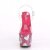 Pleaser LOVESICK-708HEART Clear/Hot Pink-White RS EU-35 / US-5