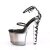 Pleaser LOVESICK-712T Clear-Black/Faded Black EU-41 / US-11