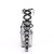 Pleaser LOVESICK-712T Clear-Black/Faded Black EU-41 / US-11