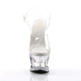 Pleaser MOON-708 Clear/Clear EU-35 / US-5
