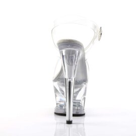 Pleaser MOON-708 Clear/Clear EU-35 / US-5