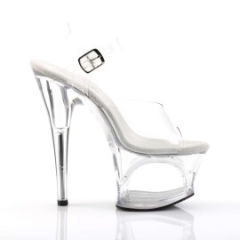 Pleaser MOON-708 Clear/Clear EU-35 / US-5