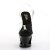 Pleaser MOON-708HRS Clear/Black-Red EU-37 / US-7