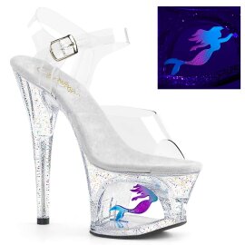 Pleaser MOON-708MER Clear/Clear EU-35 / US-5