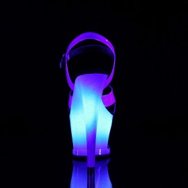 Pleaser MOON-711MER Blue Shifting TPU/Blue Ombre EU-35 / US-5