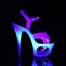 Pleaser MOON-711MER Blue Shifting TPU/Blue Ombre EU-35 / US-5
