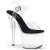 Pleaser RADIANT-708 Clear-Black/Clear EU-38 / US-8