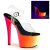 Pleaser RAINBOW-308UV Clear/Neon Multi EU-35 / US-5